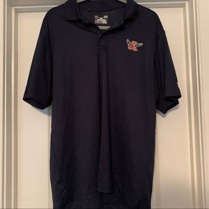 Classic Auburn Logo Under Armour Polo